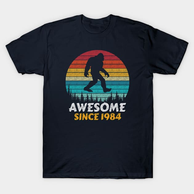 Awesome Since 1984 T-Shirt by AdultSh*t